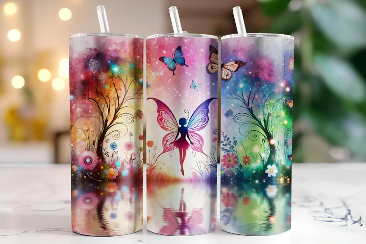 Fairy Tumbler Wrap | Sublimation | Tumblers