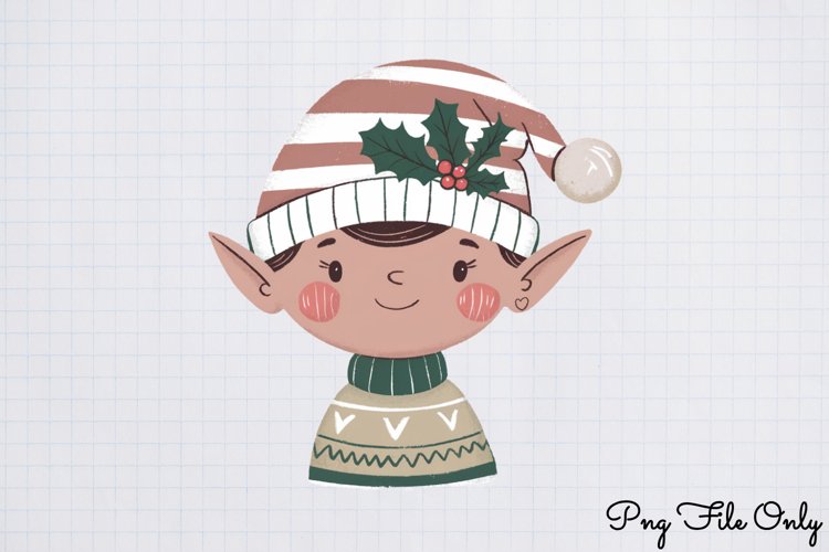 Boho Christmas Clipart Image 8