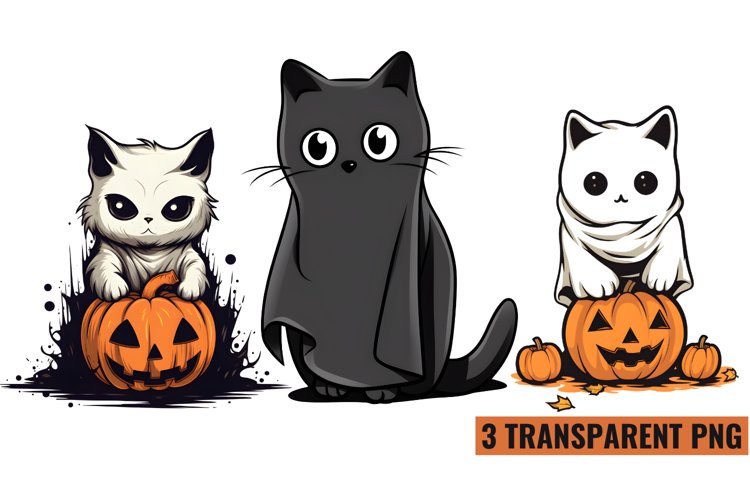 Halloween Cat Clipart Image 17