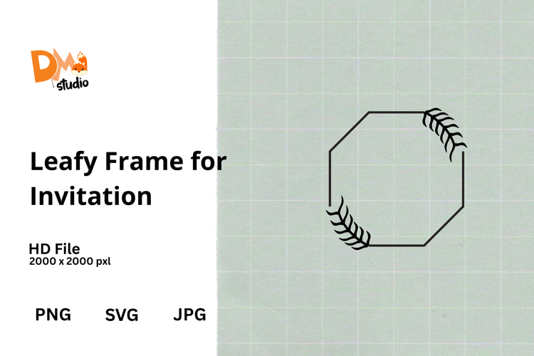 Leaf Outline Clipart Image 19
