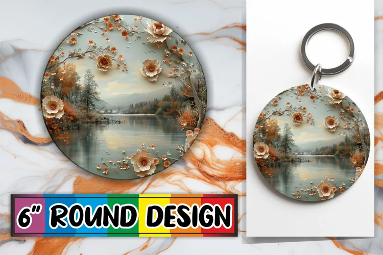 Scenic Round Ornament