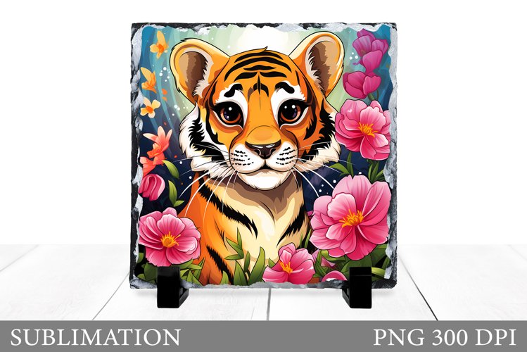 Cute Tiger Clipart Image 7