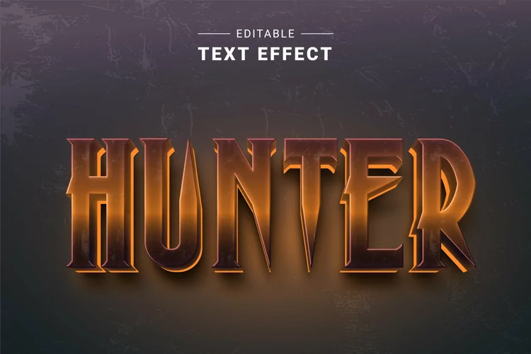 Editable Text Effect for Illustrator. Vector Graphic styles