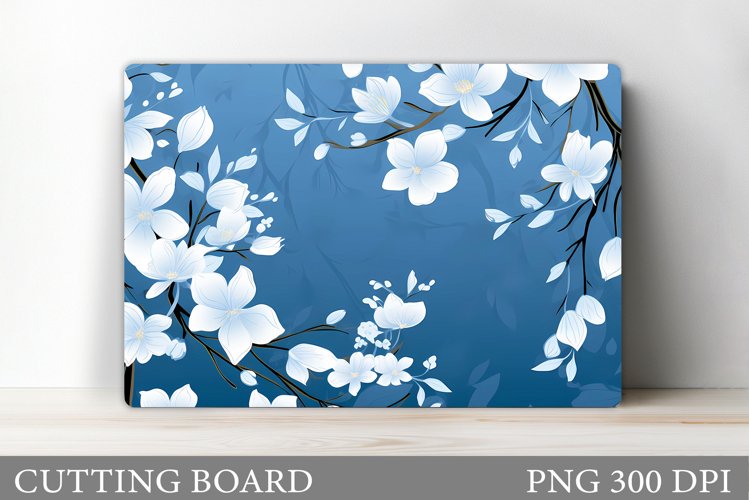 Flowers Cutting Board Design. Flowers Kitchen Cutting Board