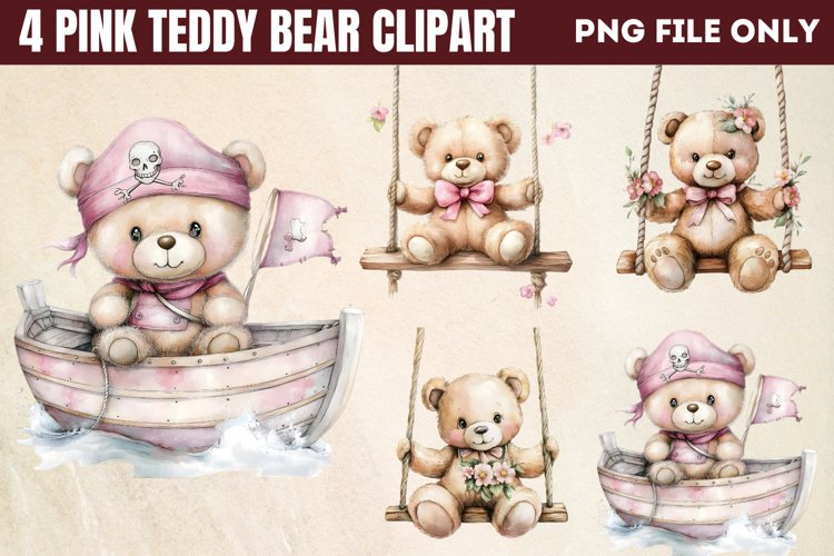 Cute Teddy Bear Clipart Image 22