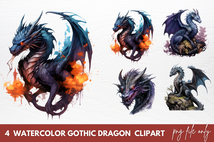 Dragons Clipart Image 8