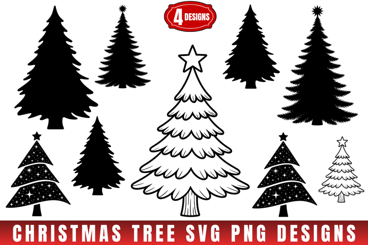 Merry Christmas Tree Svg Image 12