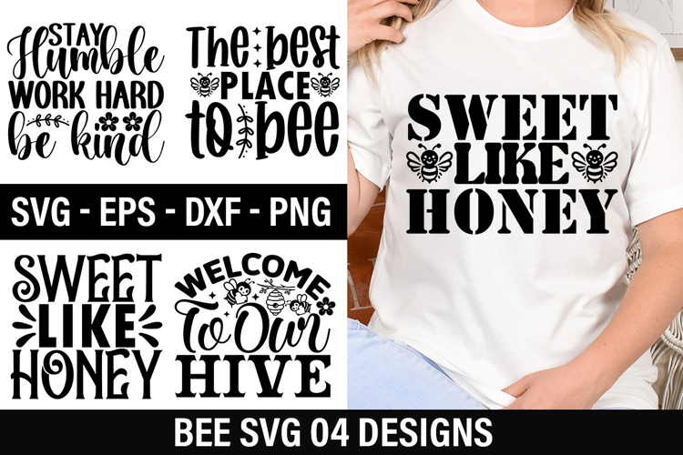 Honey Bee Silhouette Image 6