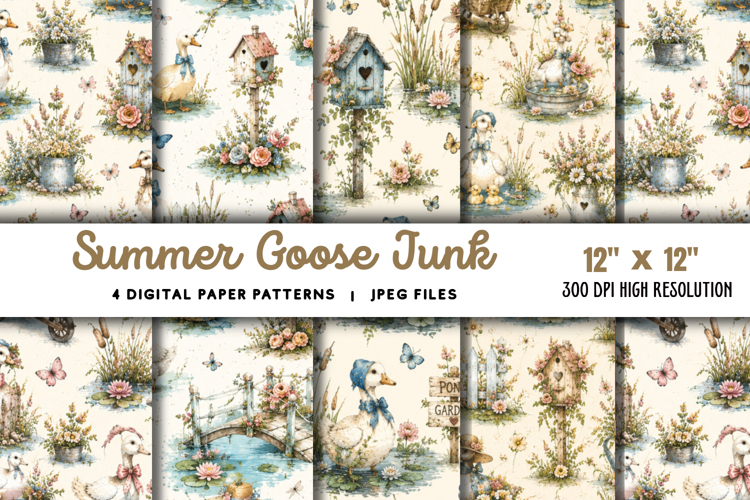 Summer Goose Junk Journal Kit JPG