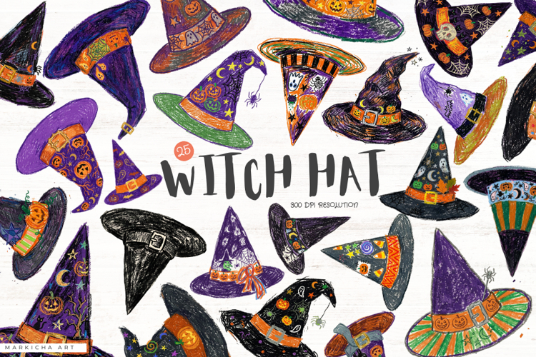 Witch Hat Clipart Image 11