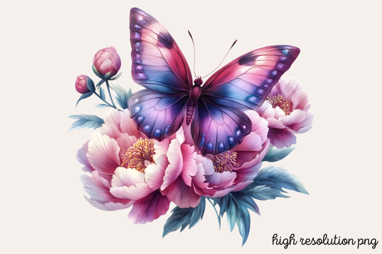 Watercolor Flowers Svg Image 14
