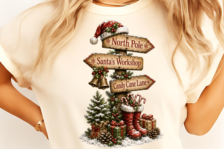North Pole Clipart, Trending Christmas PNG, Christmas PNG