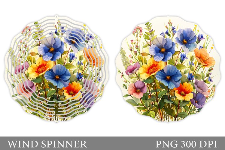 Watercolor Flowers Image 13