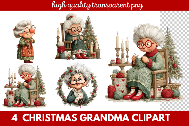 Grandma Clipart Image 5