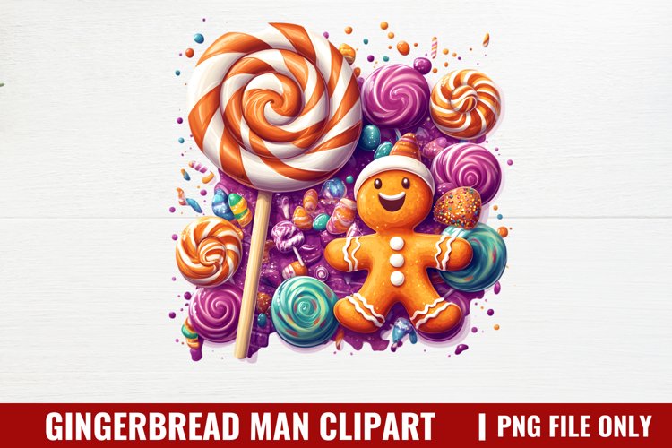 Gingerbread Clipart Image 16