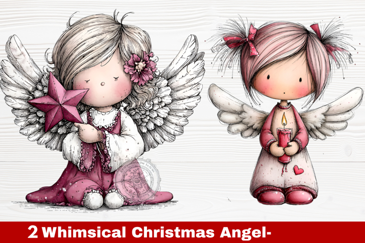 Christmas Angel Clipart Image 15