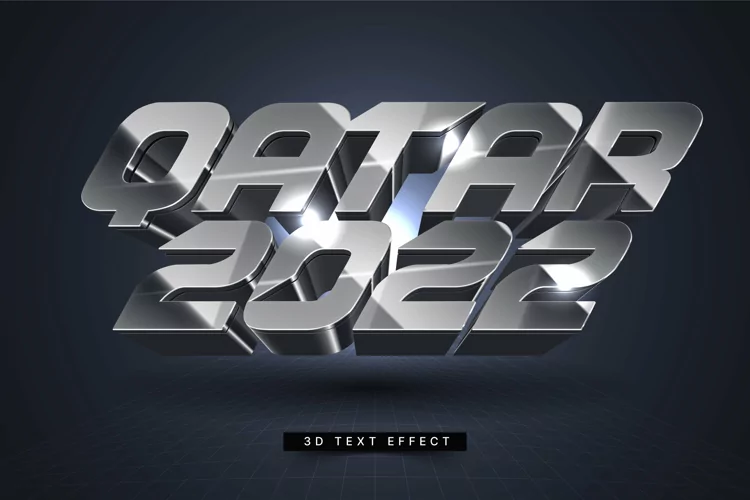 Editable Text Effect for Illustrator. Vector Graphic styles