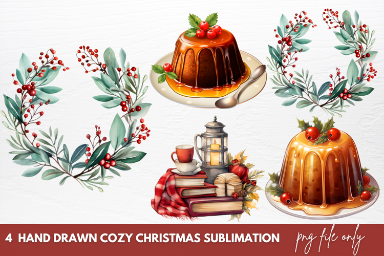 Christmas Watercolor Clipart Image 11