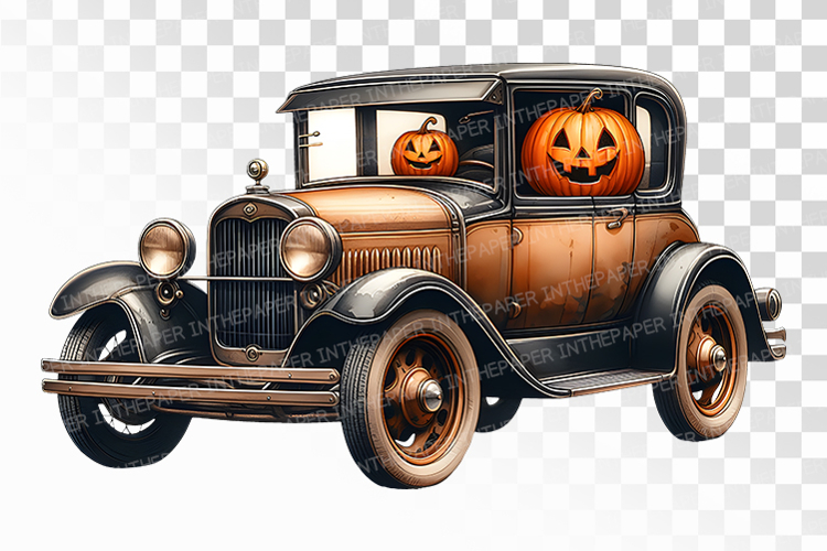 Vintage Car Clipart Image 10