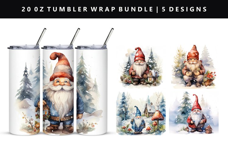 Christmas Tumbler Wrap Image 22