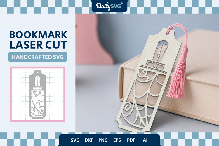 Halloween Tombstone Bookmark SVG Spooky Cut File