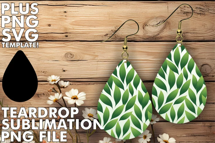 Green Shimmering Earring Patterns