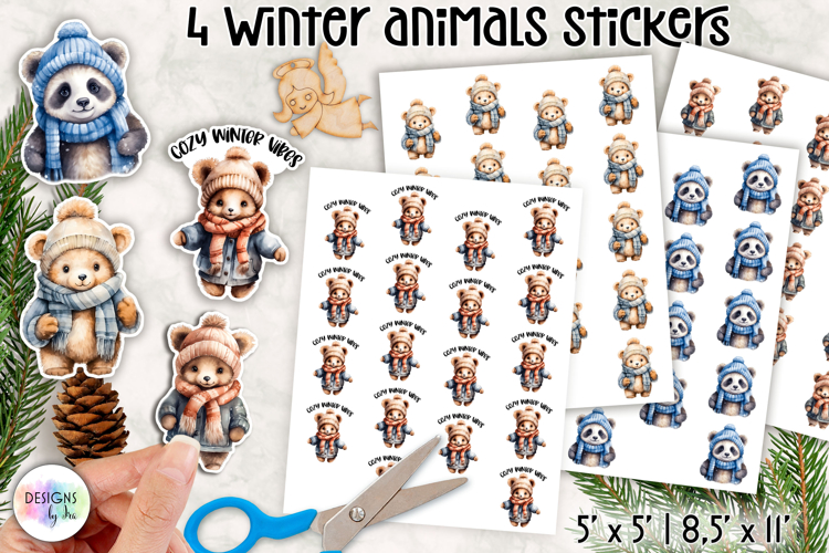  Woodland Animals Clipart