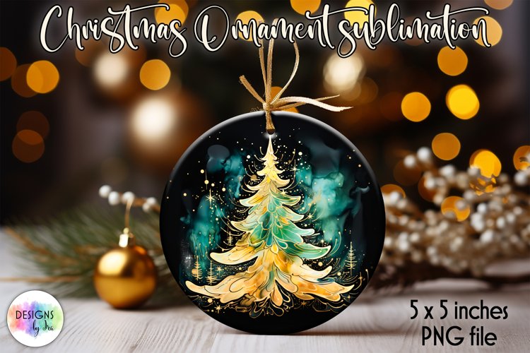 Christmas Ornament Sublimation Designs Image 14