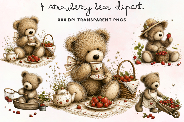Kawaii Bear Png Image 10