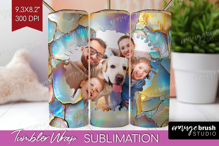 Pearl Photo Tumbler PNG - Pearl Texture Picture Tumbler Wrap