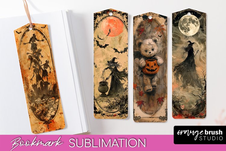 Printable Halloween Bookmark Image 22