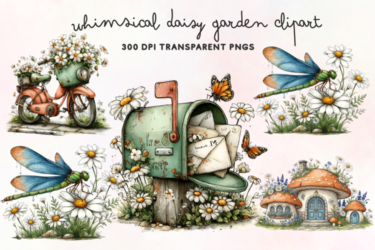 Spring flower clipart Image 7