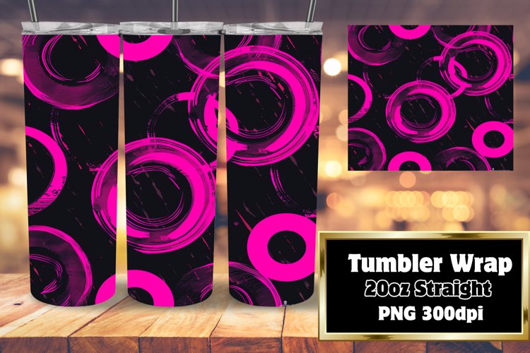 Abstract Neon Odyssey Tumblers 20oz