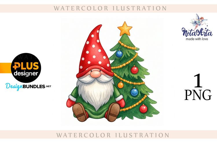 Christmas Gnome Santa