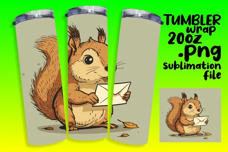 Sweet Animal Expressions Tumbler Wrap: 20oz
