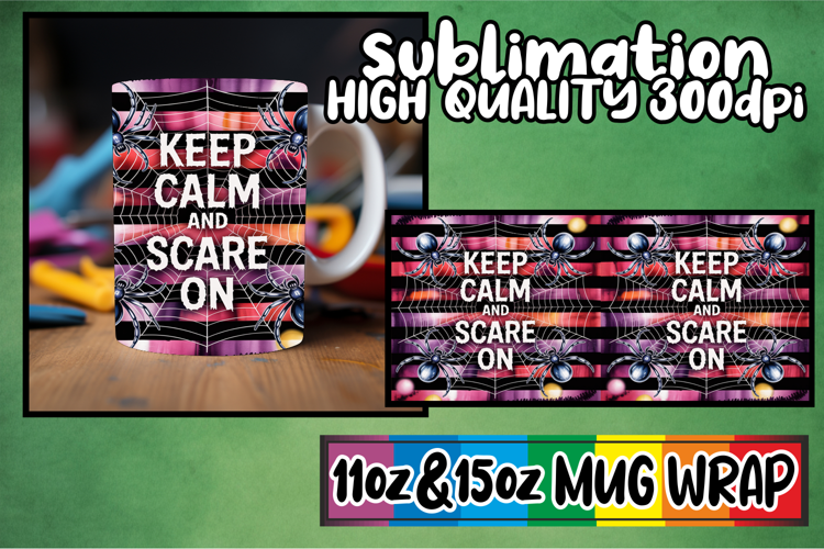 Gentle breezes 11oz 15oz sublimation wrap, Halloween