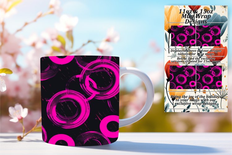 Neon Elegance 11oz/15oz Mug Aesthetics example image 1
