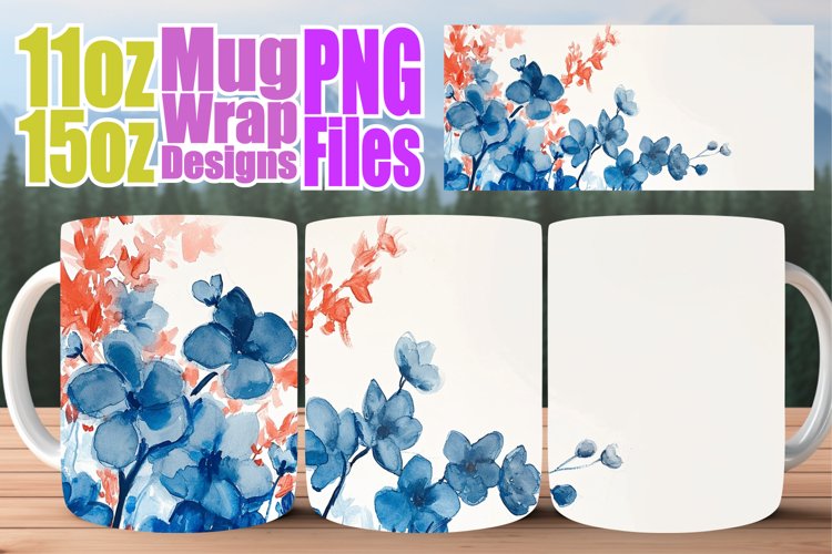 Radiant Blossom Mug: Vibrant Spring Sublimation example image 1