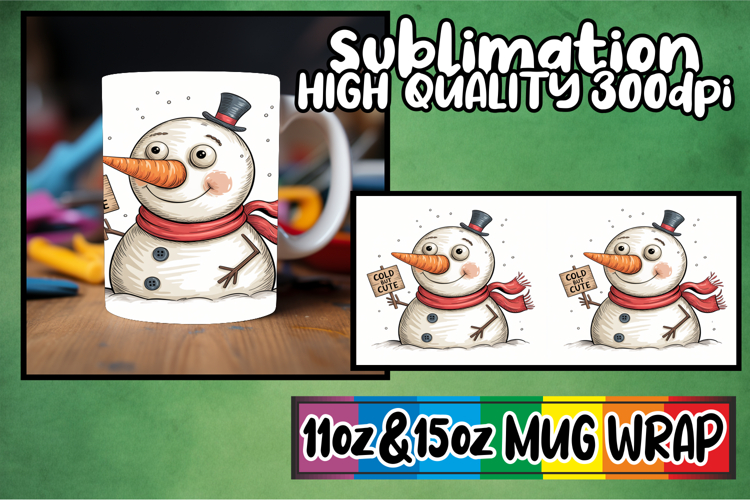 Sweet memories 11oz 15oz sublimation wrap, Funny Santa