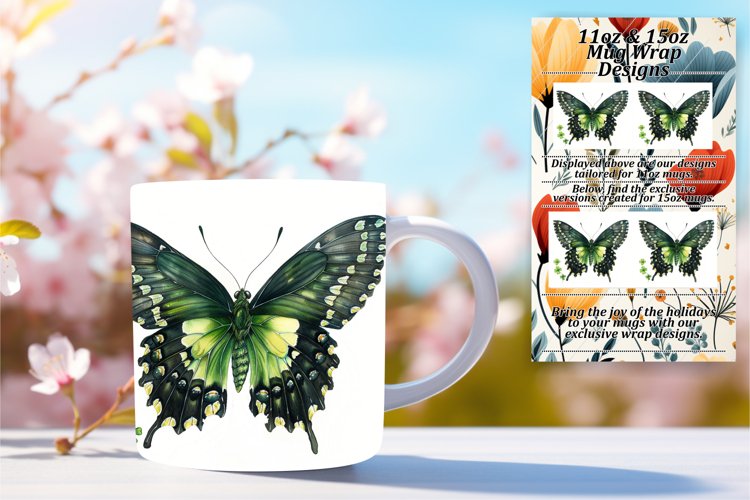 Enchanted Garden: Butterfly Mug - 11oz & 15oz example image 1