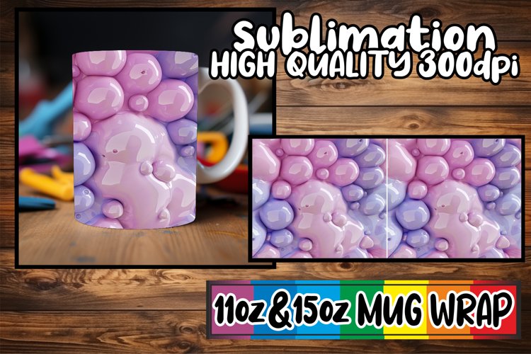 Dynamic Pattern Wonderland: Abstract Mug Art 11oz/15oz example image 1