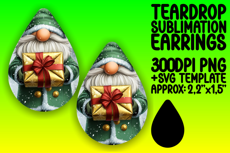 Trendy Teardrop Design for DIY Projects , Gnome