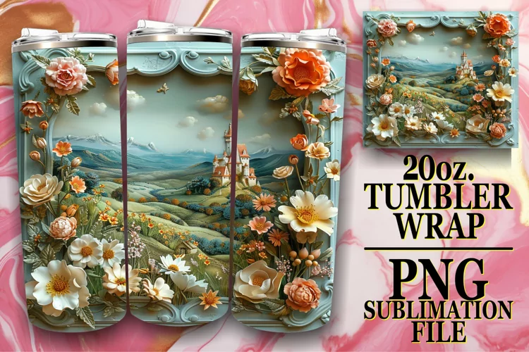 Nature's Vista Tumbler Wrap 20oz