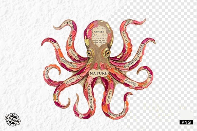 Books Pages Coastal Life Clipart