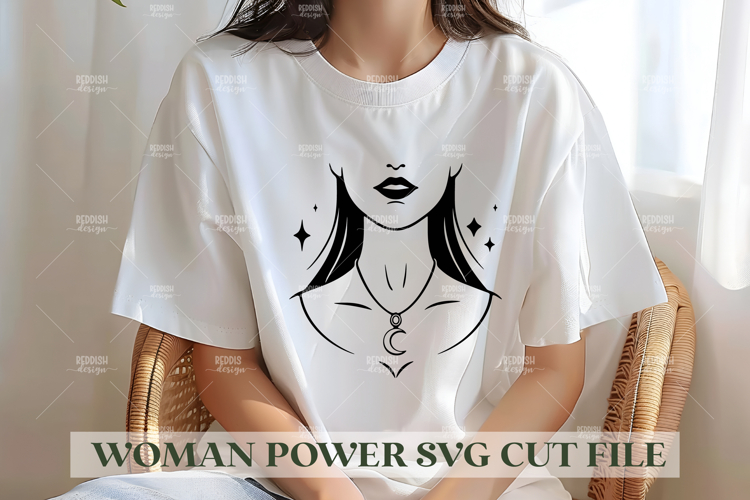 Woman Power SVG Design | Feminist SVG for Cricut Silhouette