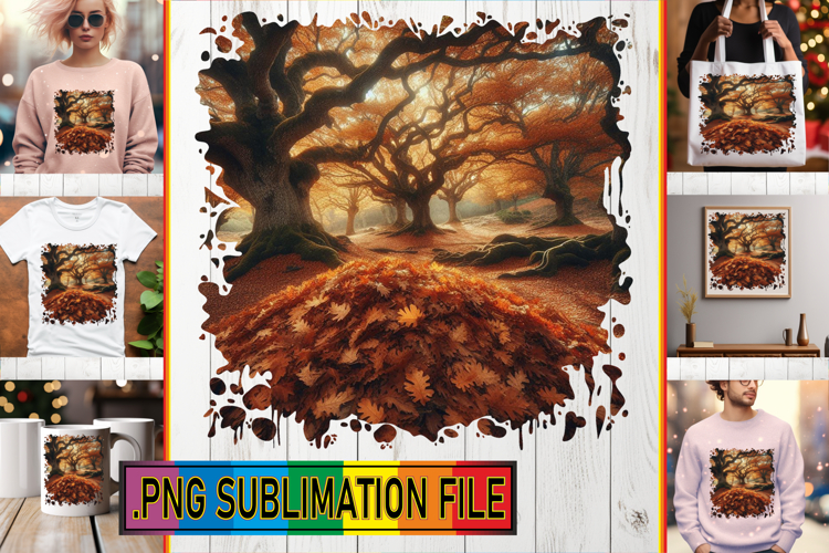 Charming Tote Bag Gift Ideas PNG, Autumn
