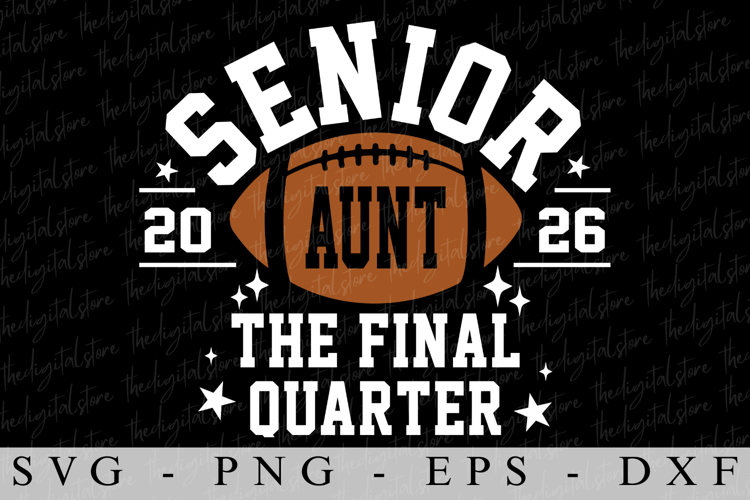 Senior Aunt SVG | SVG Cut files | Cricut