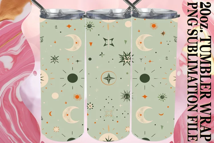 Colorful Springtime Delight Tumbler, Whimsical Design