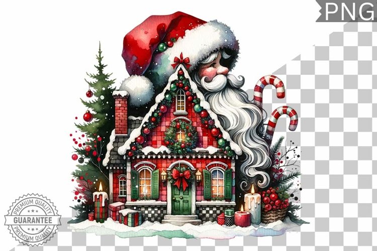 Santa Christmas Clipart Image 22