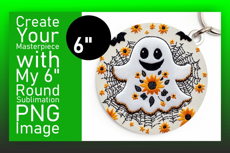 Vibrant Circle Design Car Coaster PNG , Halloween example image 1